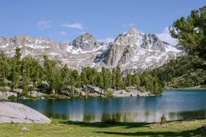 View of Rae Lakes Loop